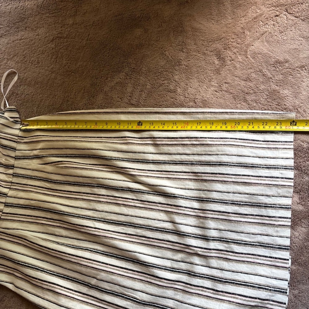Apt. 9 Womens Linen Blend Striped Sleeveless Sheath Dress Size 4 NWT - Picture 11 of 11